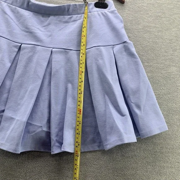 Cherry Mellow Women's Light Blue Top & Skirt Set Size Large - Picture 10 of 16